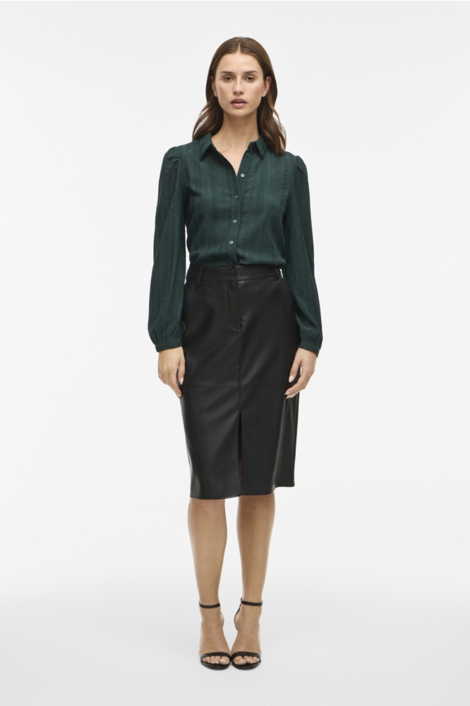 VIZANIA L/S SHIRT - NOOS 14107476 PONDEROSA PINE